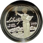 2019-w  100 Platinum American Eagle Proof 1 Oz Coin Liberty W  Ogp   Coa