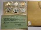 1959 Us Mint Silver Proof Set In Flat Pack With 5 Coins And Ogp 1026 56aq