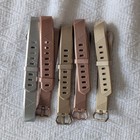 Fitbit Alta Replacement Silicone Bands   Silver rose Gold gold  Size Small