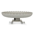 Farm Innovators Outdoor Heated Bird Bath  120 Watt Stone Birdbath W  Deck Mount