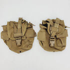 2 Usmc Us Military Molle 1 Qt Canteen Pouch  Coyote Brown Utility Gp Cover New