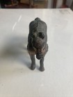 Vintage Copper Bronze Metal Saddle Horse Statue Figurine 4  H