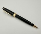 Aurora Optima Black Gold Trim Ballpoint Pen