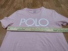 Polo Ralph Lauren 1992 T-shirt Size Small Custom Slim Fit Pink Vtg Retro Style 