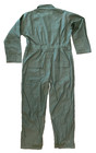 Us Military Utility Coveralls Green Polyester Cotton Blend Work Jumpsuit Large