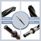 5 8  Bridge Reamer  Bridge construction Reamer 1 2  Shank Taper Chuc  