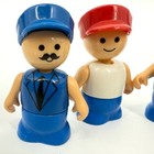 Lot 4 Vintage Playskool Lil Playmates Figures People Toys