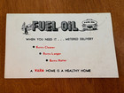 Antique Sewing Needle Advertising Fuel Oil Thank You Gift