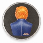 5 Oz  999 Fine Copper Colorized Medal Round Donald Trump Portrait