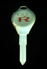 Nissan Gtr Logo Master Key Blank Fits R32   R33 Gtr 1989-1998 Nos In Orig Box 