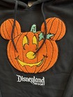 Disney Parks Disneyland Halloween Mickey Mouse Pumpkin Hoodie Size Xxlarge Nwt