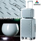 Somago Luggage Sets 3 Piece Hardside Pc Abs Lightweight Suitcase With A Cosmetic