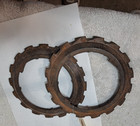 2 Vintage John Deere  H694-b Seed Planter Plates Cast Iron