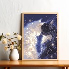 Paint By Numbers For Adults Beginner  White And Black Cat Adult Paint By Number 