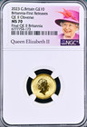 2023 G Britain   10 Britannia Gold   Qe Ii Obverse  Ngc Ms70 First Releases         