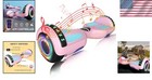 Self-balancing Bluetooth Hoverboard With Colorful Led Lights - Fun For All Ages 