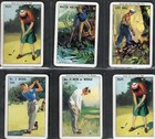 1961 Pepys Vintage Golf Card Game Just The Cards  32 