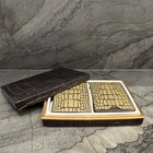 L objet Crocodile Playing Card Box