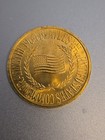 Vintage 1964 The Beatles Visit To The Us Commemorative 1 1 4  Brass Coin