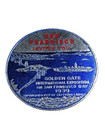 Vintage 1939 Golden Gate San Francisco International Expo Sticker Decal Rare Htf