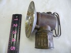Vtg Antique Justrite  Carbide Miners Lamp Light Camp Lantern 