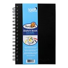 Thornton s 8 5 X 5 5 Spiral Perforated Sketch Drawing Paper Pad  100 Sheet
