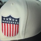 Rings   Crwns Homestead Grays Negro Leagues Fitted Hat 7 3 8 Sail black gray