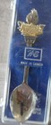  9  Vintage Collector Souvenir Spoons Silver Enamel Canada Lot Montreal toronto 