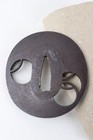 One Noriyuki Ii                      iron Tsuba 2 x2 75 x 125 
