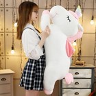 25-100cm Giant Unicorn Plush Toy Soft Stuffed Dolls Animal Toys For Children Toy