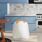 Tall Kitchen White Trash Bags  13 Gallon  120 Bags