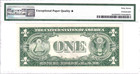 1935-d  1 Silver Cert Wide Tf Block Pmg 67epq Star Designation  t27980430f