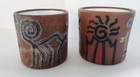 Abstract Art Design Apu Yawarmaky Urubamba Cusco Peru Vase cup Pottery Piece s 