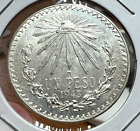1943 Mexico Silver One Peso Brilliant Uncirculated Coin