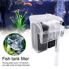 Aquarium Fish Tank Mini Waterfall Hang On External Oxygen Pump Water Filter Usa