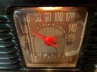 Vintage Philco Transitone 48-200 1948 Tube Radio Bakelite Art Deco   Lights Up