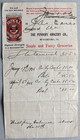 Royal Baking Powder Tin Circa 1905 Letterhead Pendery Grocery Store Wyoming Ohio