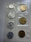 Uncirculated Coin Set From Yugoslavia 7 Rare Coins Dated 1955