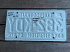 1990s Connecticut License Plate 844 Gxl