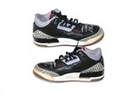 Cade Bunnell 2025 Gwinnett Stripers Training Worn   Signed Nike Air Jordan Shoes