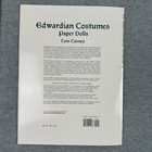 Tom Tierney Paper Dolls Edwardian Costumes History Of Costume Vintage Uncut