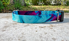 3 4 Inch Colorful Purple And Teal Adjustable Dog Collar Quick Release Buckle Usa