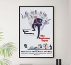The Anderson Tapes 1971 - Sean Connery - Vintage Classic Movie Poster