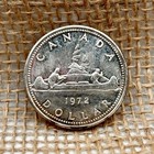 1972 Canada One Dollar  500 Silver Voyageur Canadian  1 Cad Coin