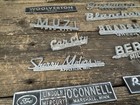 Vintage Automotive Dealer Plaque Emblem Lot Of 30 