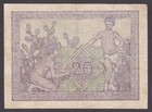  vf  No Tears Or Holes  1943 Tunisia 20 Francs P-17  w05-2 