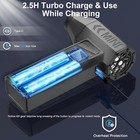 130000rpm Air Blower Fan Turbo Air Duster Cordless Jet Dry Blower For Pc Car