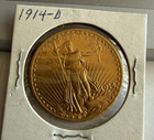 U s  1914-d Saint Gaudens  20 Gold - Au Details