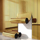 Self-adhesive Grid Wallpaper  High-end Luxury Hot Foil Hot Silver Craft Sticker