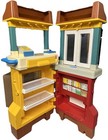 Vintage 1989 Fisher Price Mcdonald   s Drive Thru Play Set With Cash Register Rare